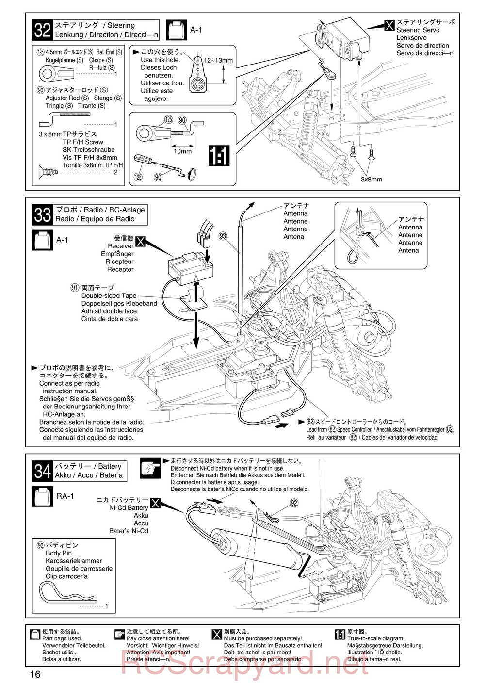 Kyosho - 30072 - EP-Ultima-RB-Racing-Sports - Manual - Page 16