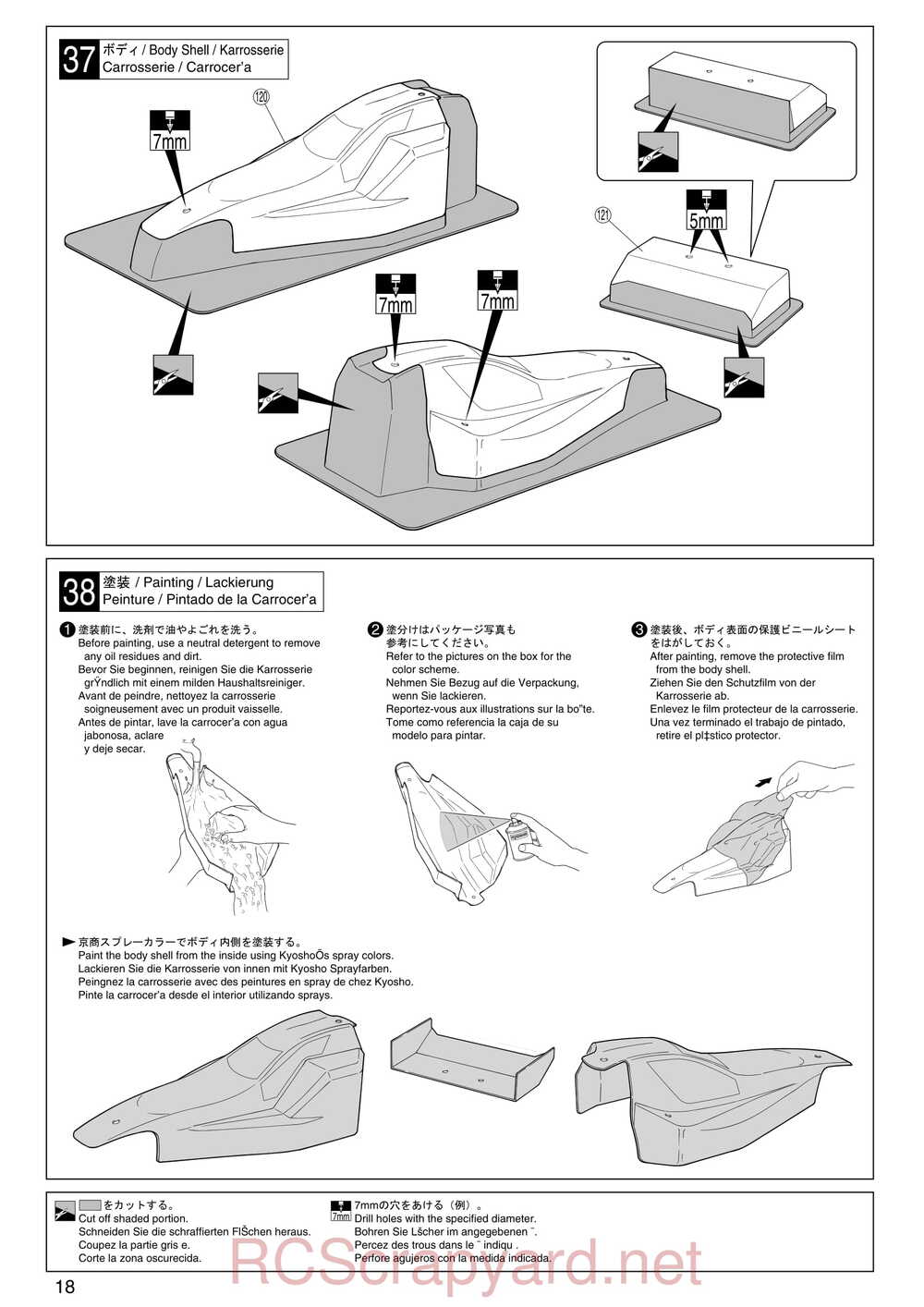 Kyosho - 30072 - EP-Ultima-RB-Racing-Sports - Manual - Page 18