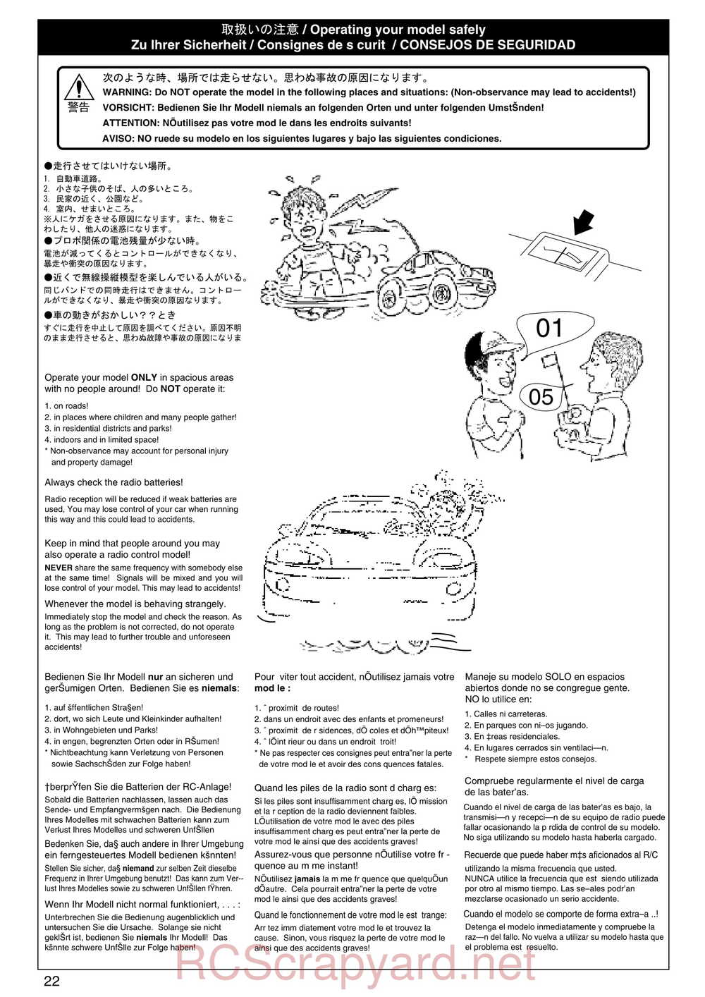 Kyosho - 30072 - EP-Ultima-RB-Racing-Sports - Manual - Page 22