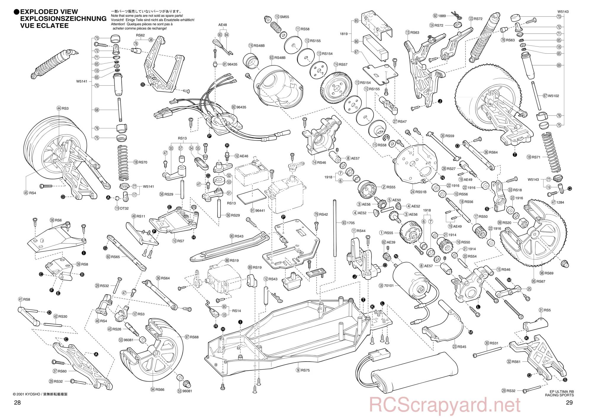 Kyosho - 30072 - EP-Ultima-RB-Racing-Sports - Manual - Page 28