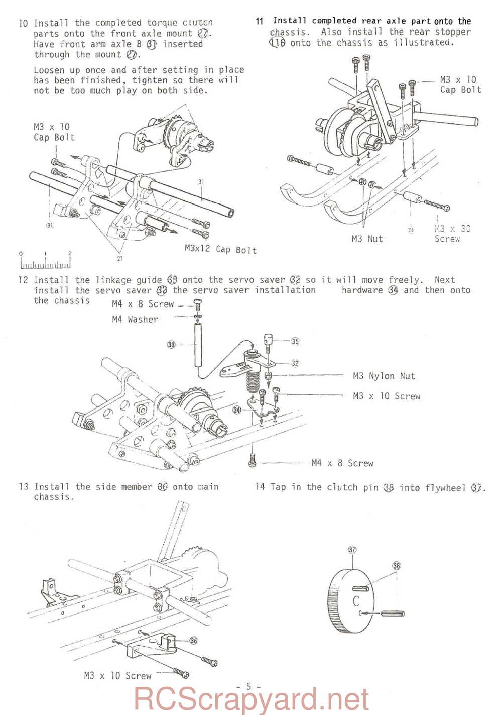 Kyosho - 3011 - Land-Jump 4WD Integra - Manual - Page 05