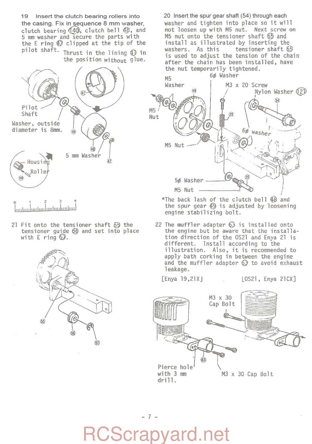 Kyosho - 3011 - Land-Jump 4WD Integra - Manual - Page 07