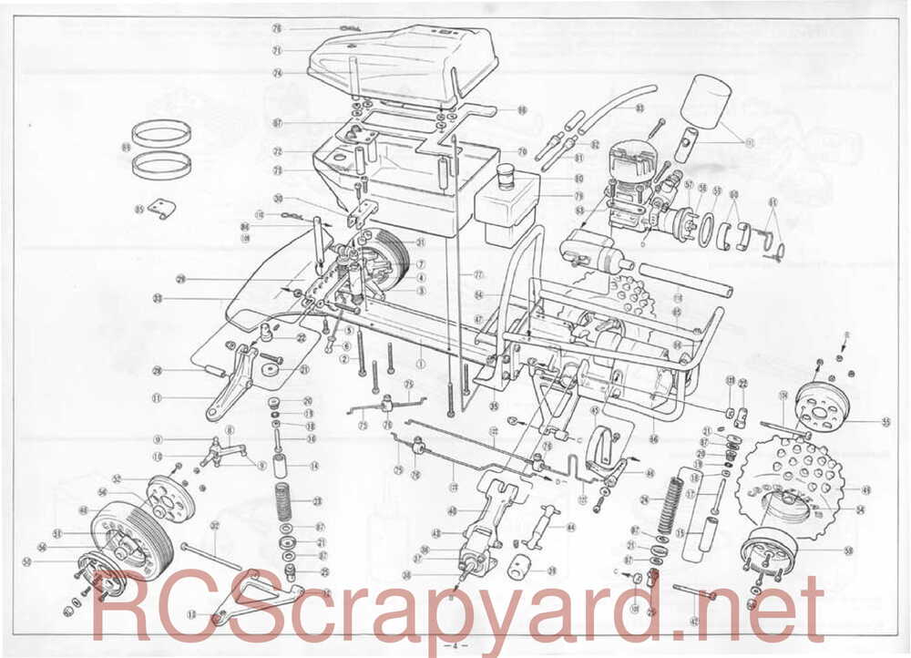 Kyosho - 2396 - 3024 - Graupner - Merc 450 SLC - Manual - Page 03