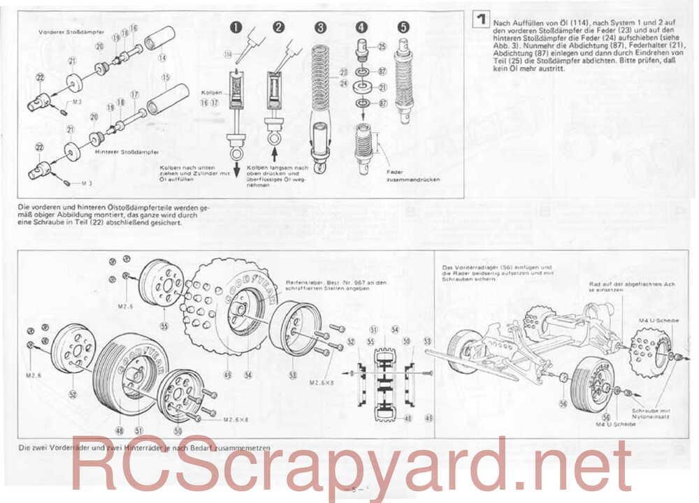 Kyosho - 2396 - 3024 - Graupner - Merc 450 SLC - Manual - Page 04