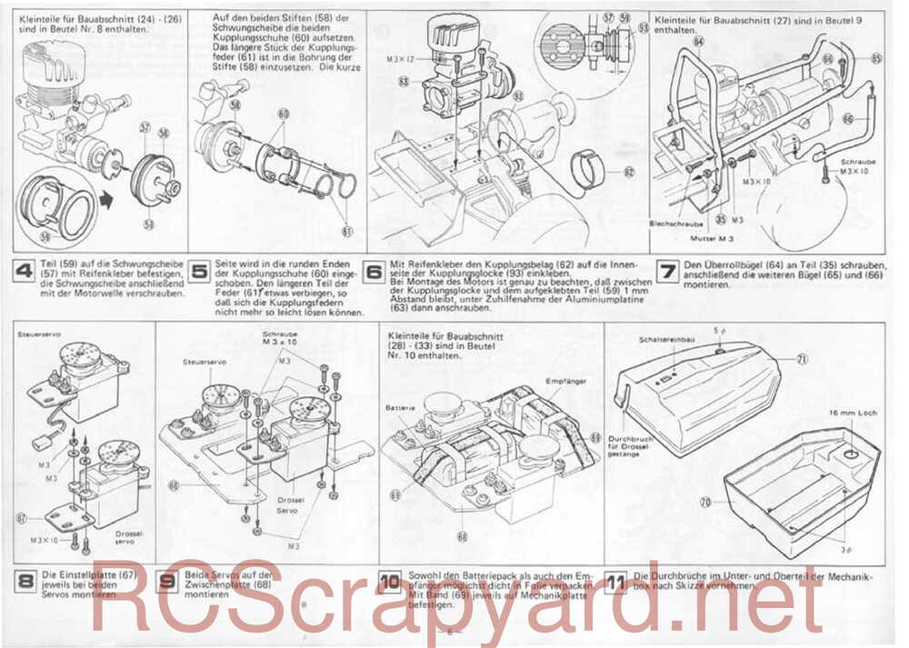 Kyosho - 2396 - 3024 - Graupner - Merc 450 SLC - Manual - Page 05