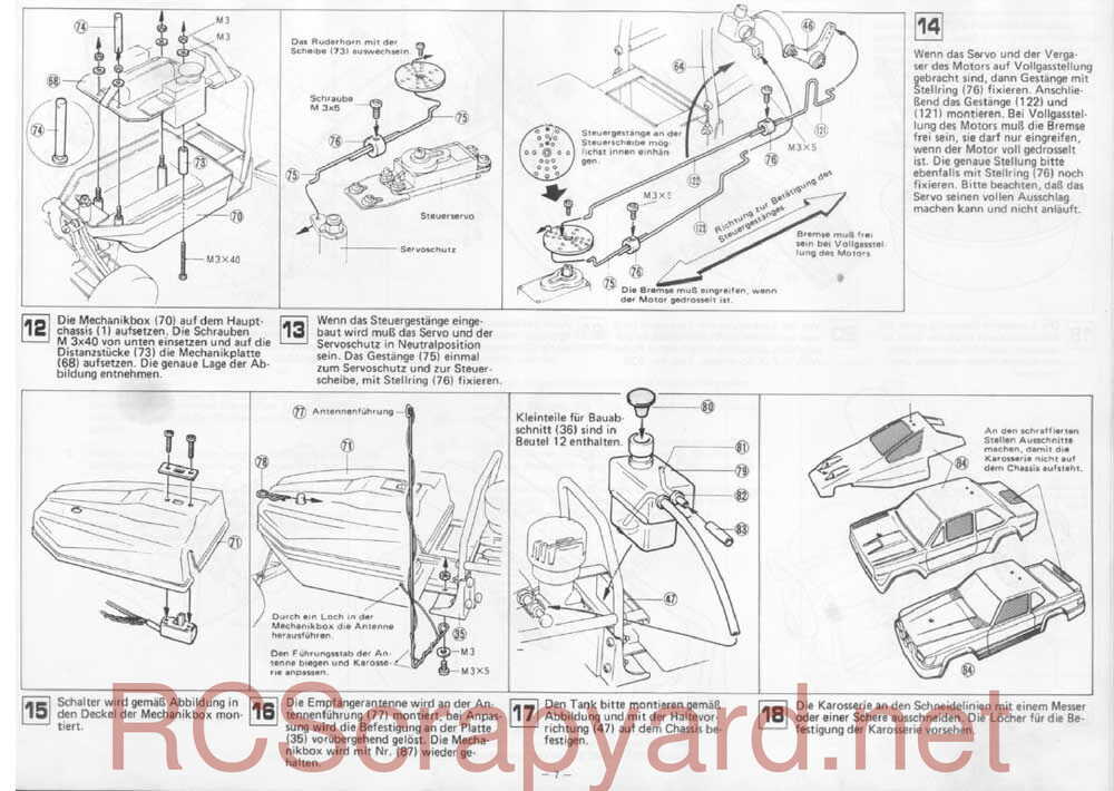 Kyosho - 2396 - 3024 - Graupner - Merc 450 SLC - Manual - Page 06