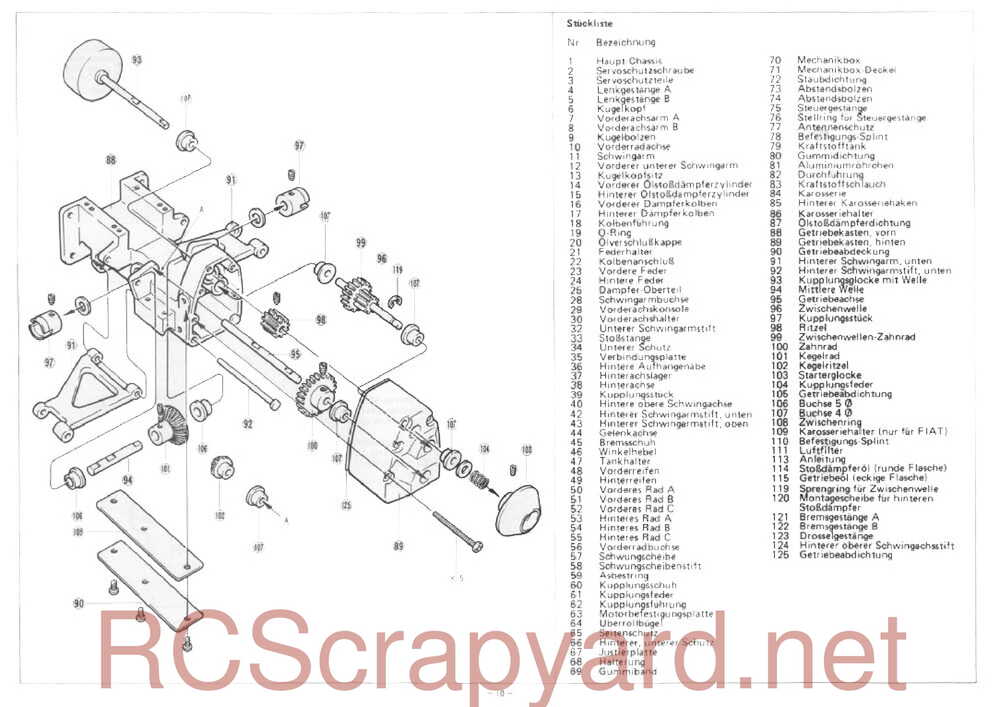 Kyosho - 2396 - 3024 - Graupner - Merc 450 SLC - Manual - Page 09