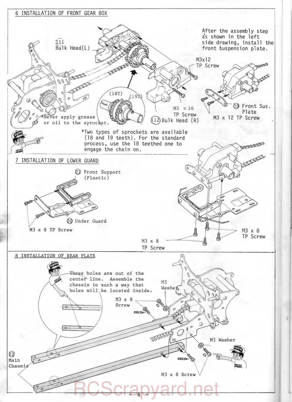 Kyosho - 3029 - Optima-Pro - Manual - Page 08