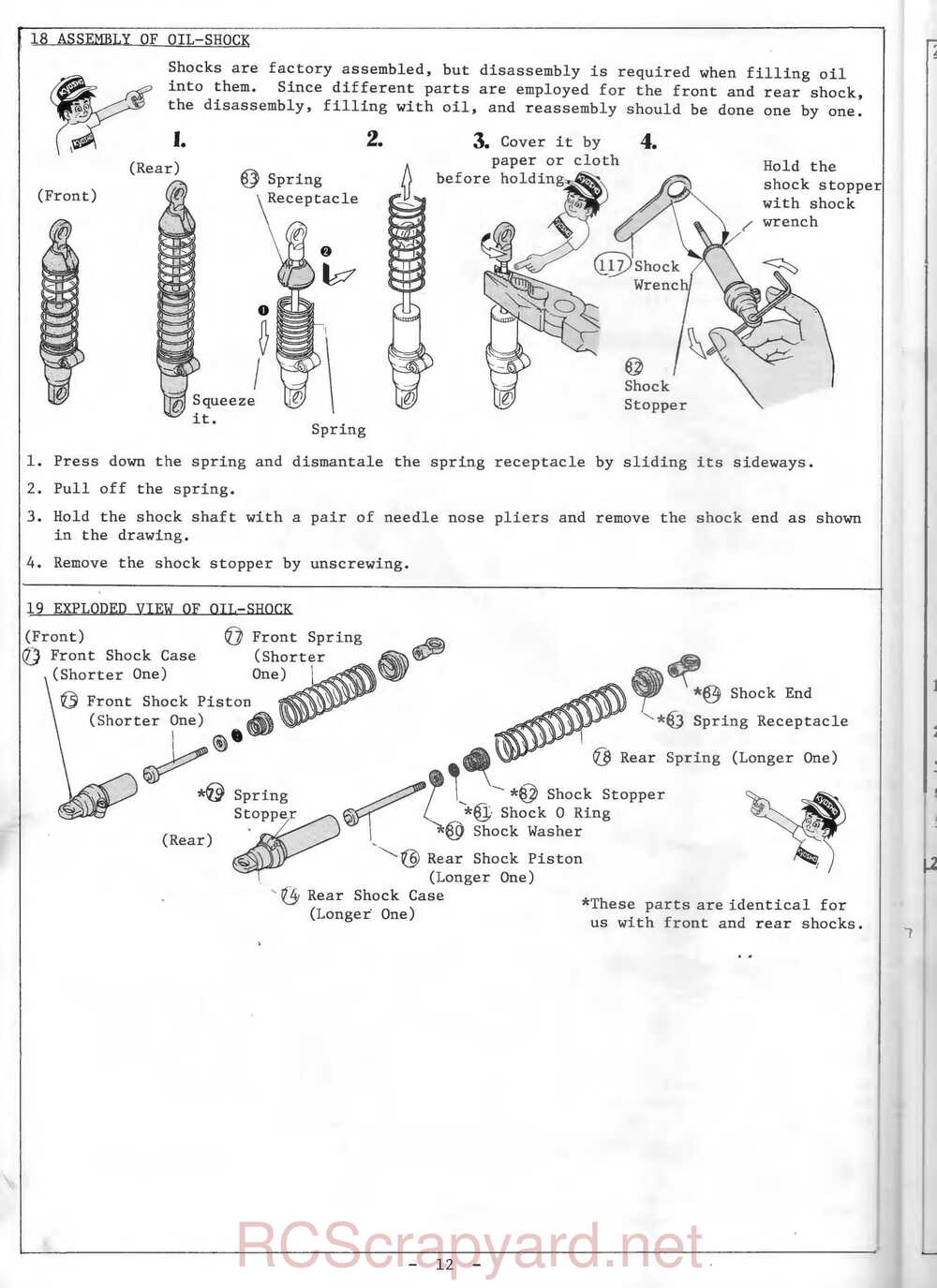 Kyosho - 3029 - Optima-Pro - Manual - Page 12