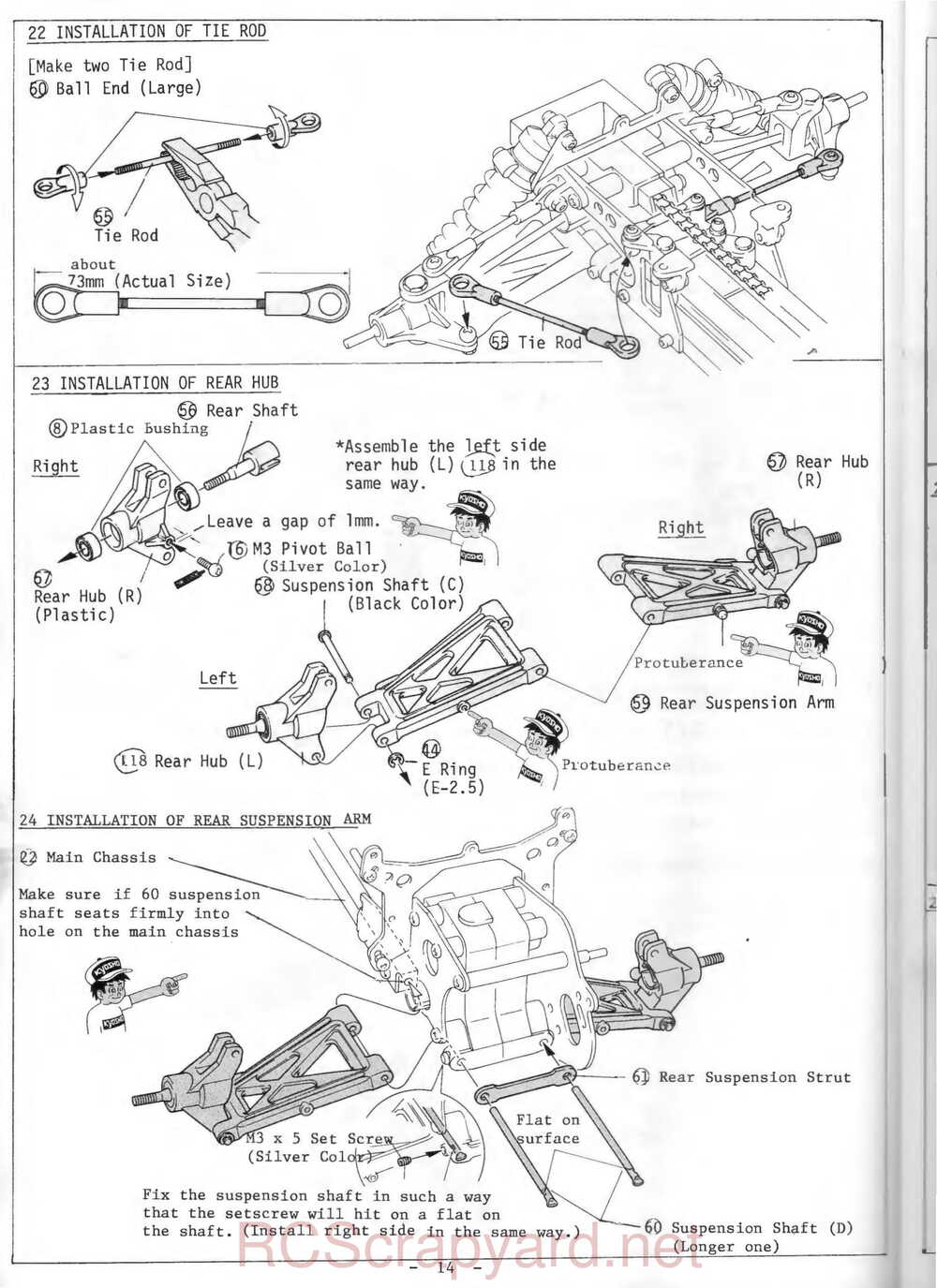 Kyosho - 3029 - Optima-Pro - Manual - Page 14