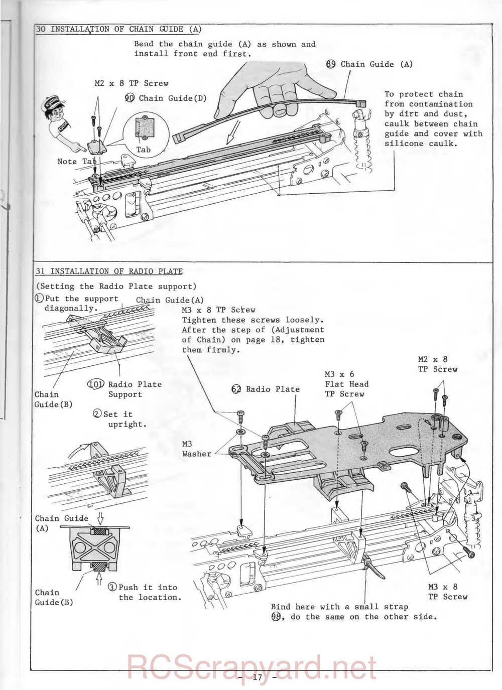 Kyosho - 3029 - Optima-Pro - Manual - Page 17