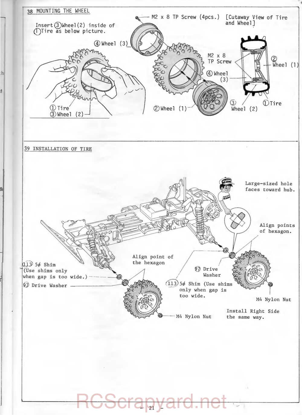 Kyosho - 3029 - Optima-Pro - Manual - Page 21