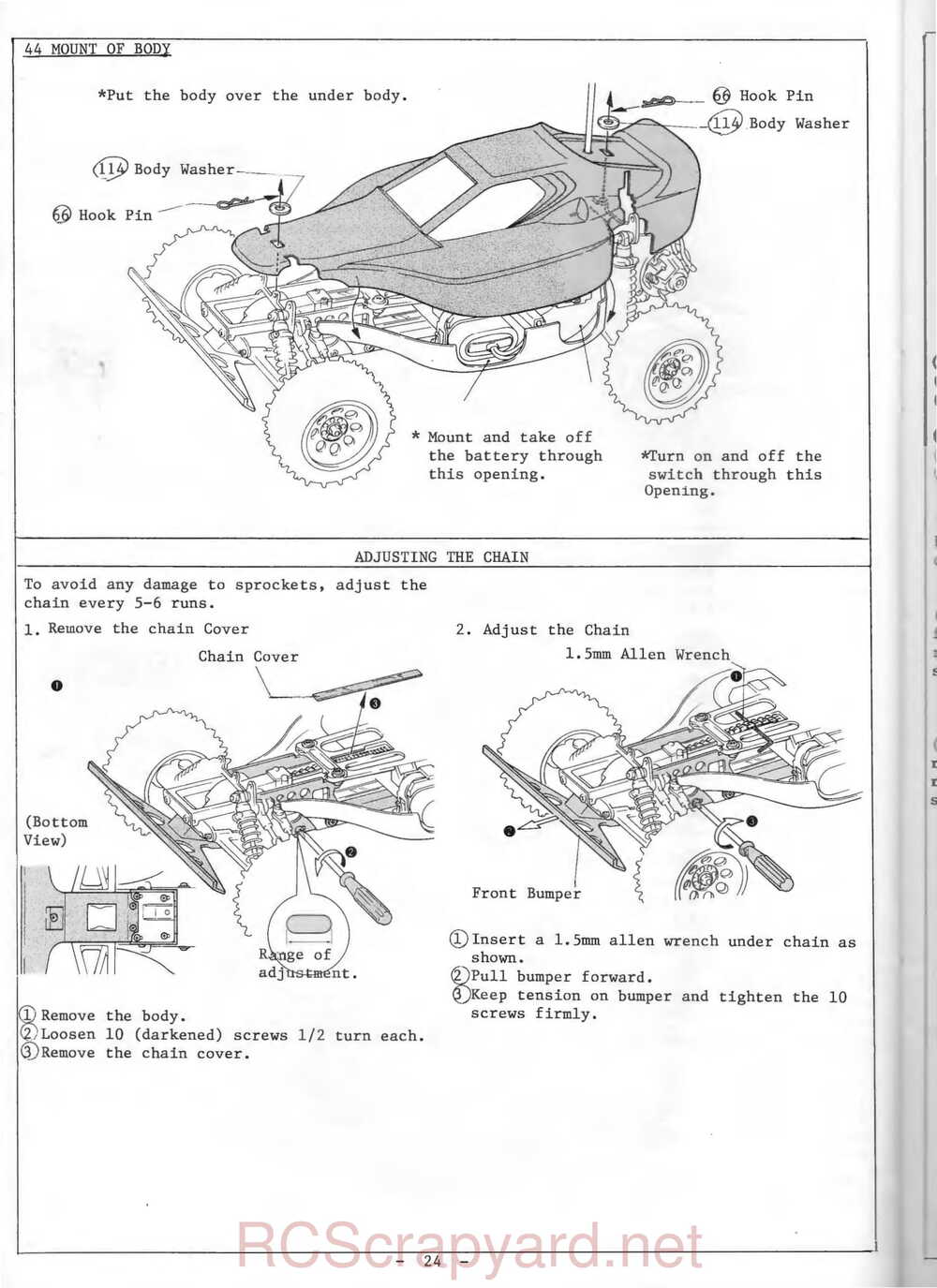 Kyosho - 3029 - Optima-Pro - Manual - Page 24