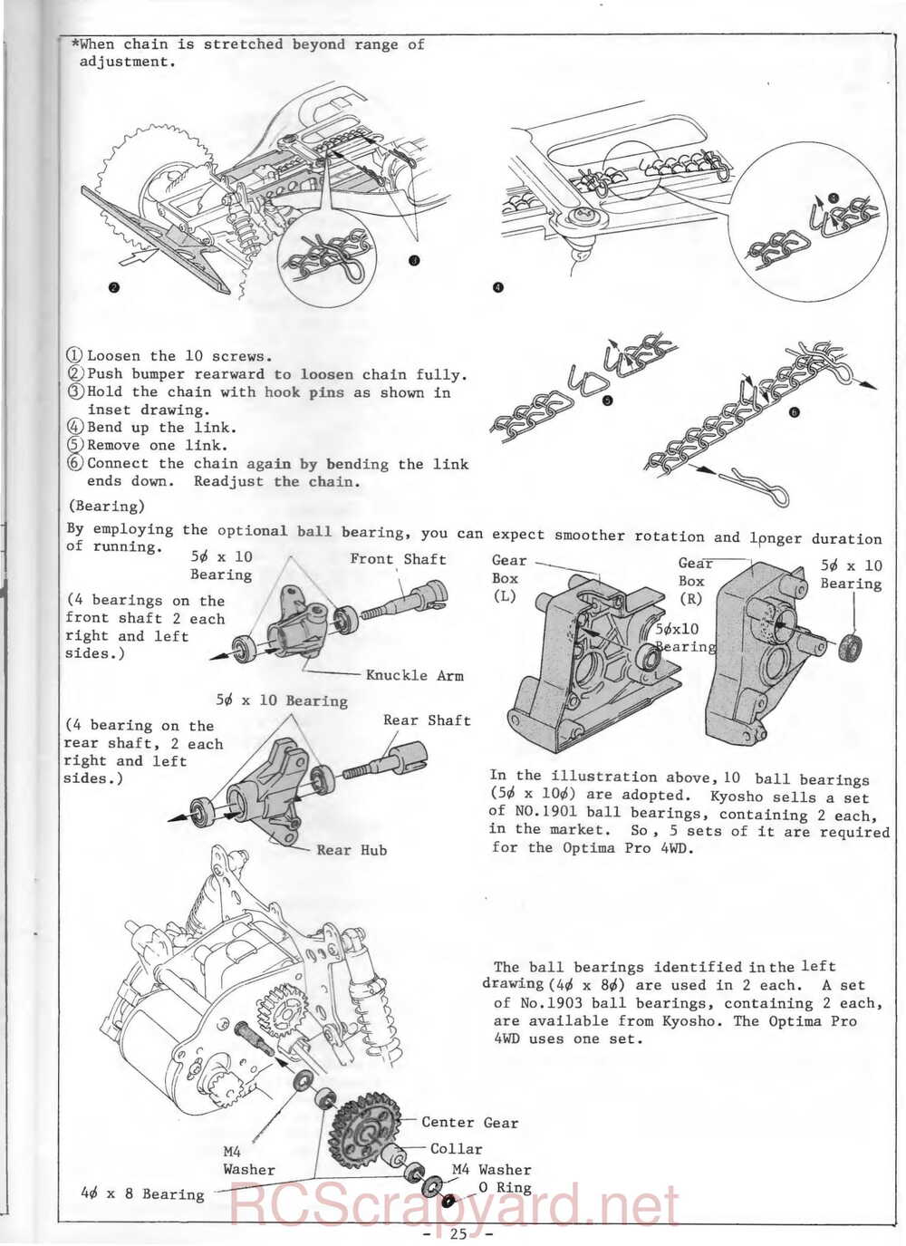 Kyosho - 3029 - Optima-Pro - Manual - Page 25