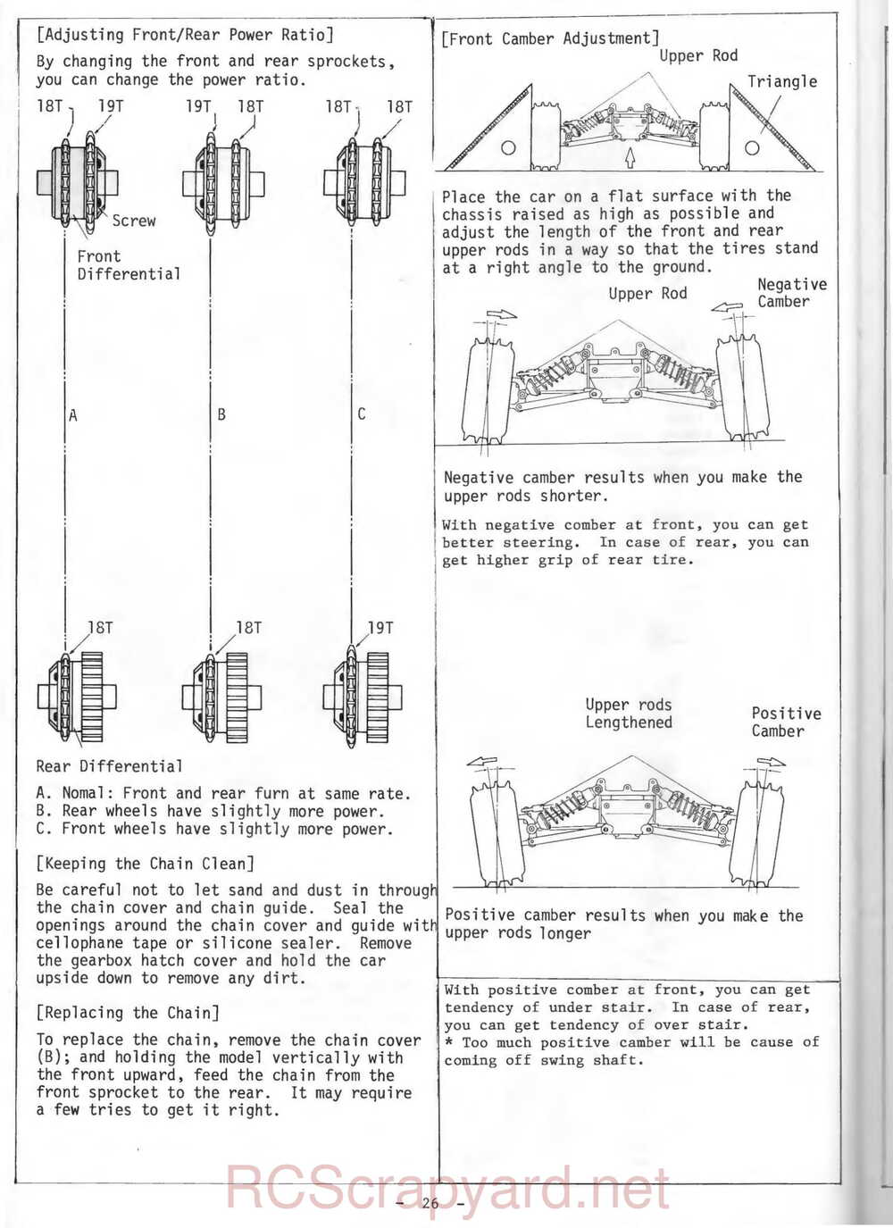 Kyosho - 3029 - Optima-Pro - Manual - Page 26