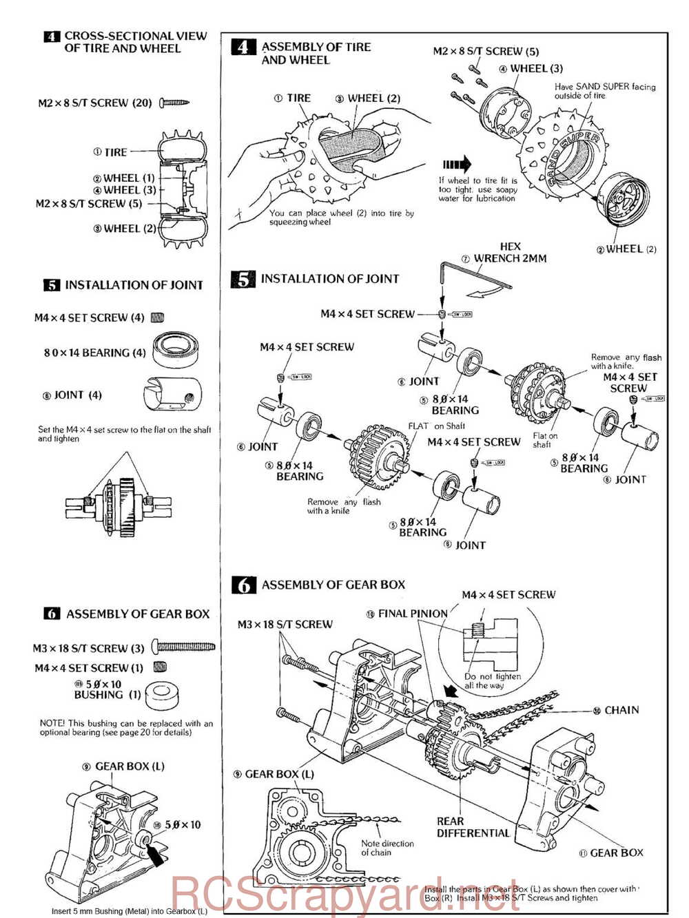 Kyosho - 3031 - Javelin - Manual - Page 04
