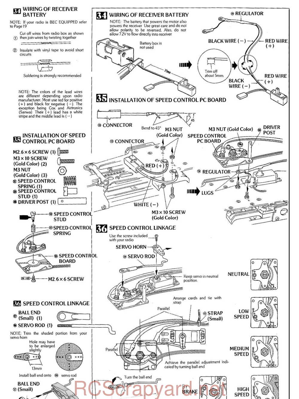 Kyosho - 3031 - Javelin - Manual - Page 14