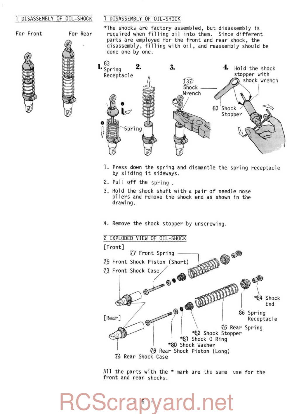 Kyosho - 3032 - Optima - Manual - Page 05