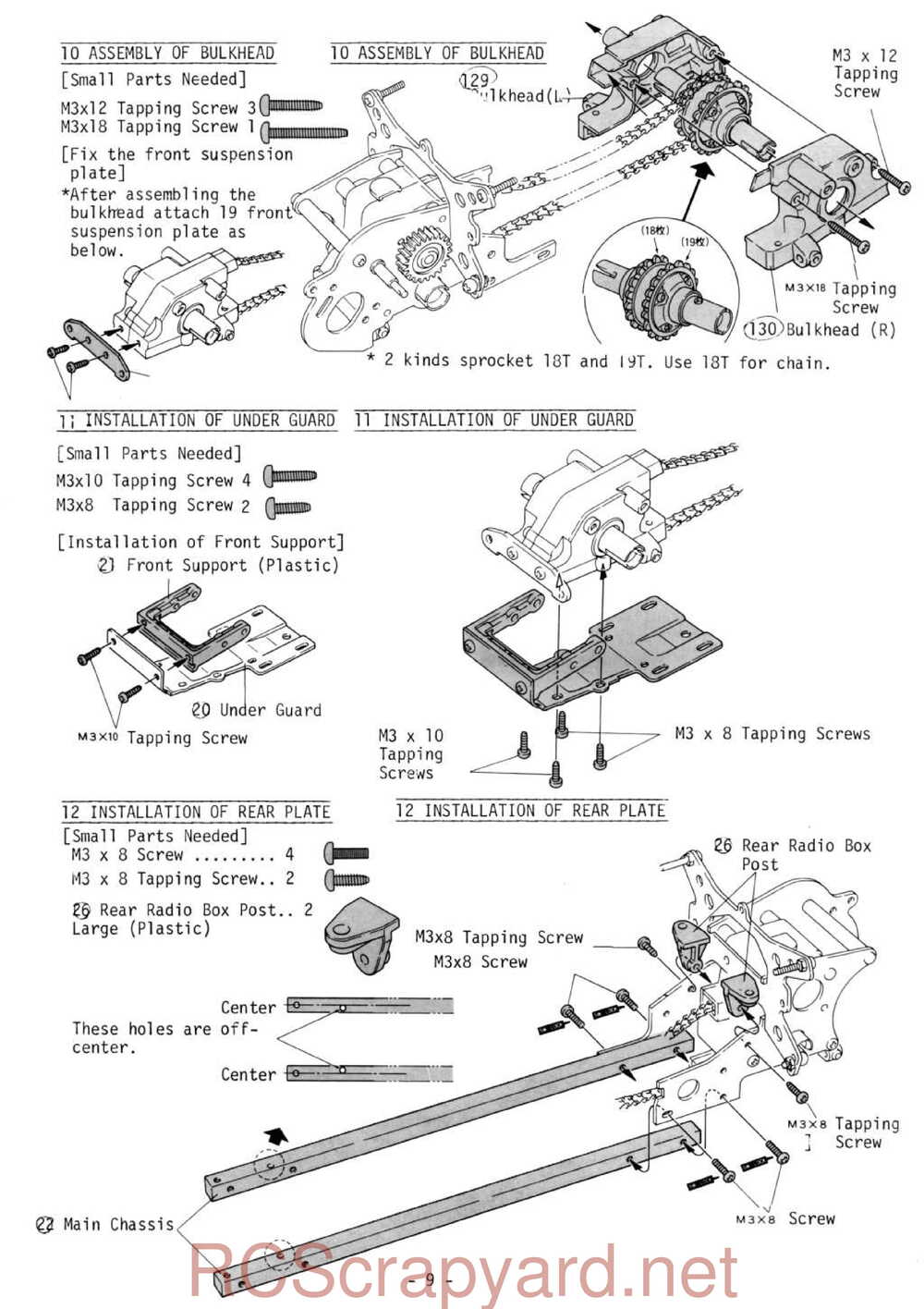 Kyosho - 3032 - Optima - Manual - Page 09