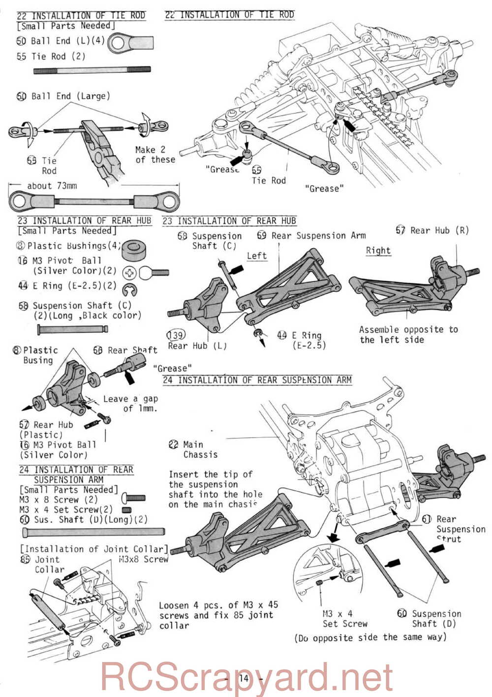 Kyosho - 3032 - Optima - Manual - Page 14