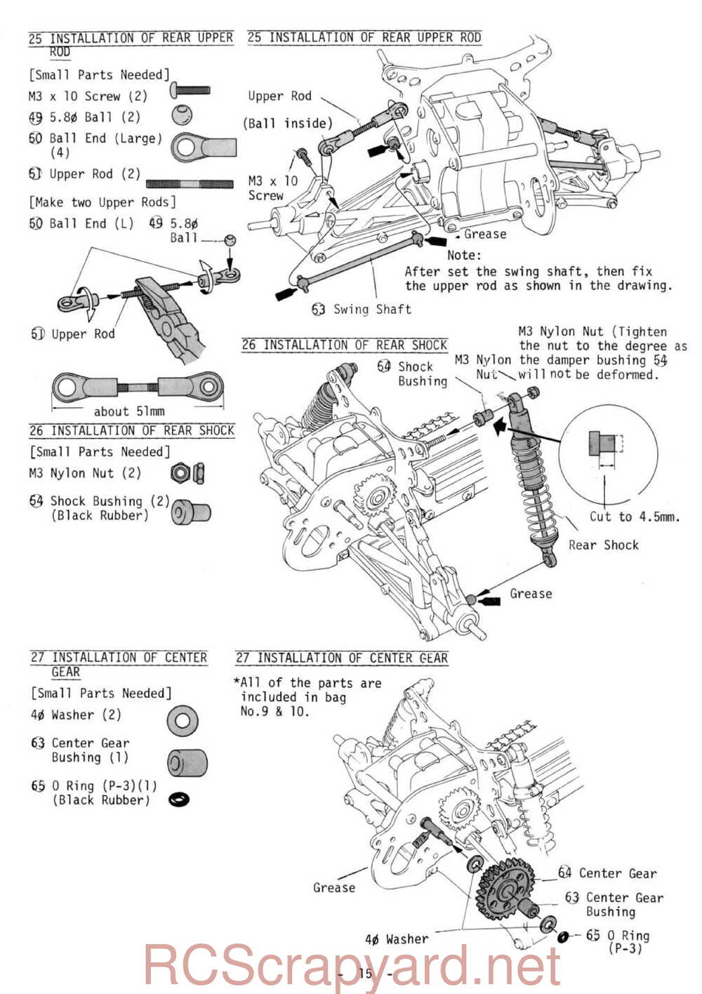 Kyosho - 3032 - Optima - Manual - Page 15