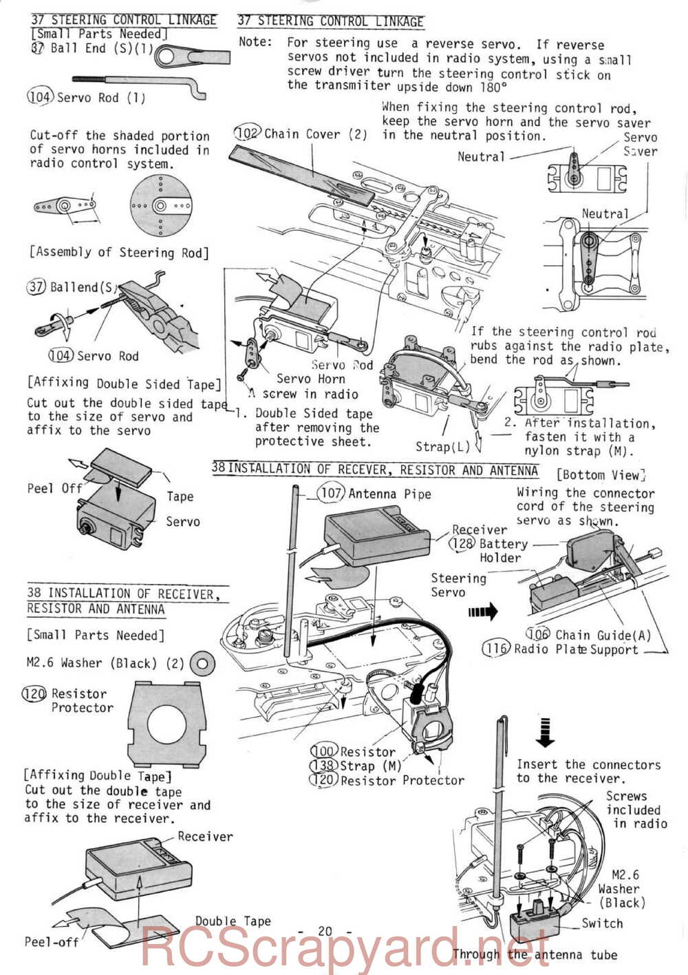 Kyosho - 3032 - Optima - Manual - Page 20