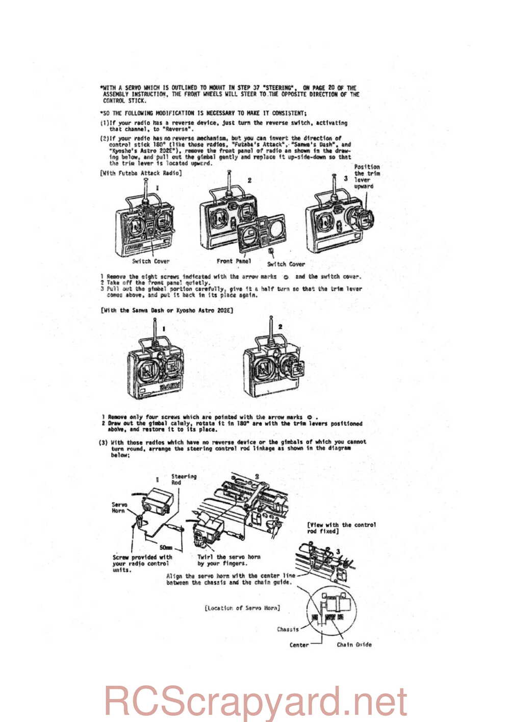 Kyosho - 3032 - Optima - Manual - Page 34