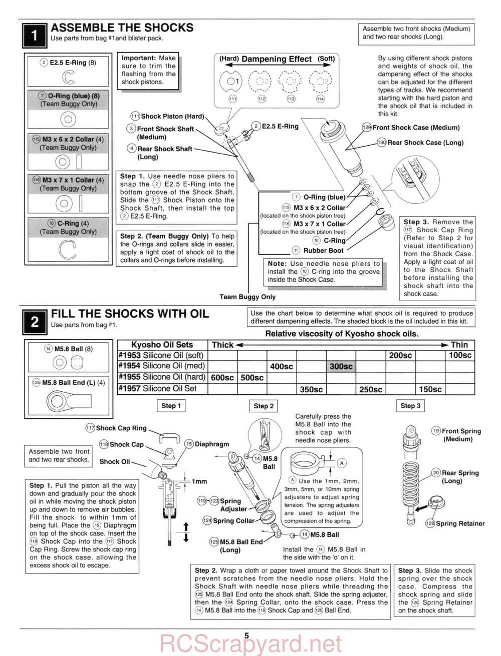 Kyosho - 30331 - 30333 - Pro-X - Manual - Page 06