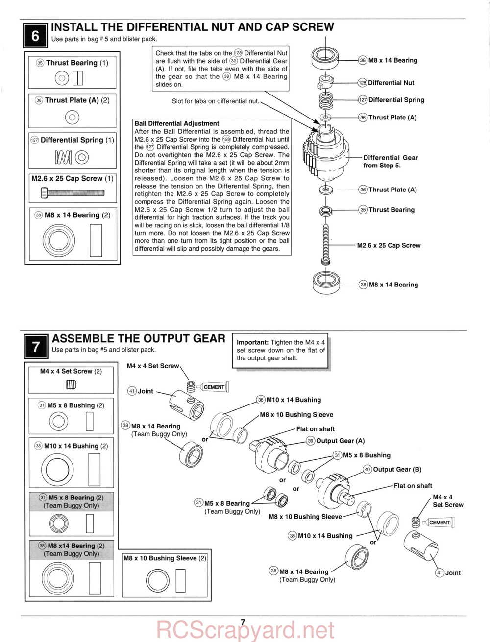 Kyosho - 30331 - 30333 - Pro-X - Manual - Page 08