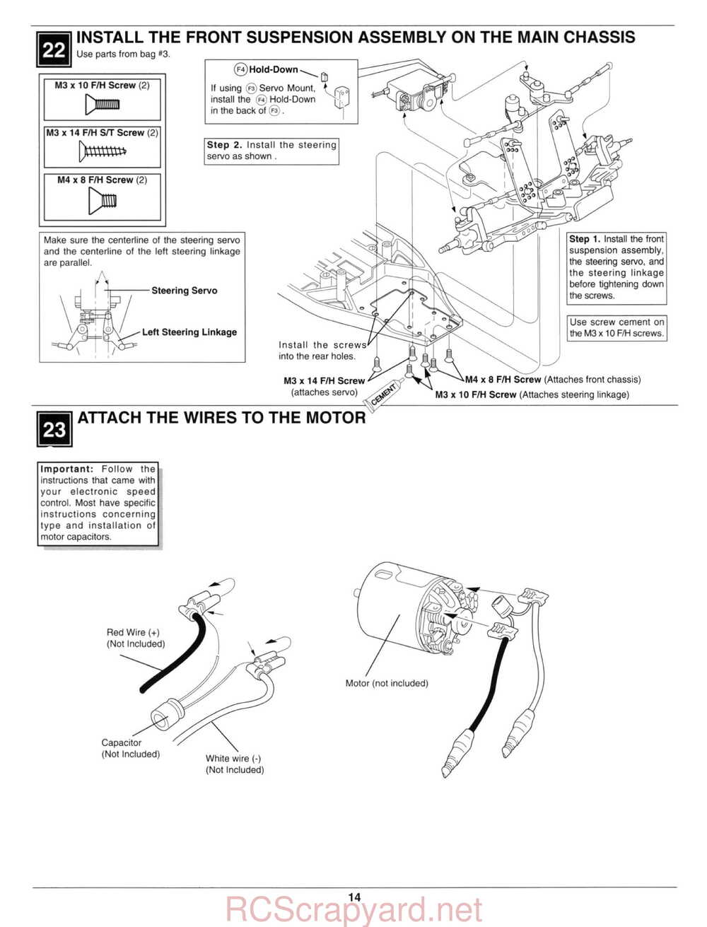 Kyosho - 30331 - 30333 - Pro-X - Manual - Page 15