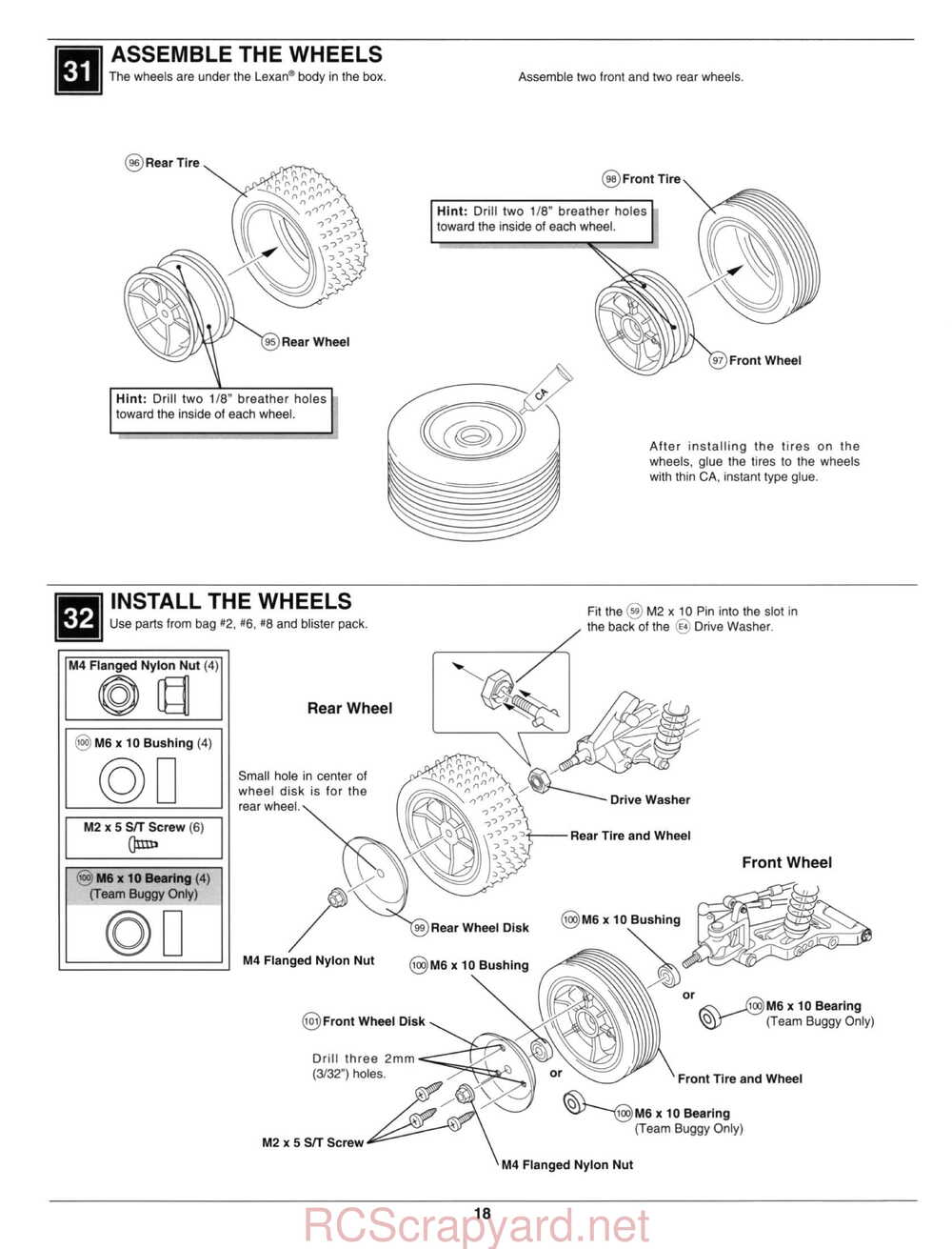 Kyosho - 30331 - 30333 - Pro-X - Manual - Page 23