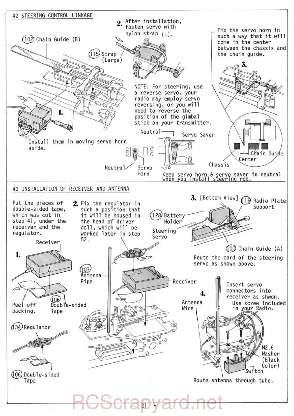 Kyosho - 3034 - Salute - V1 - Manual - Page 21