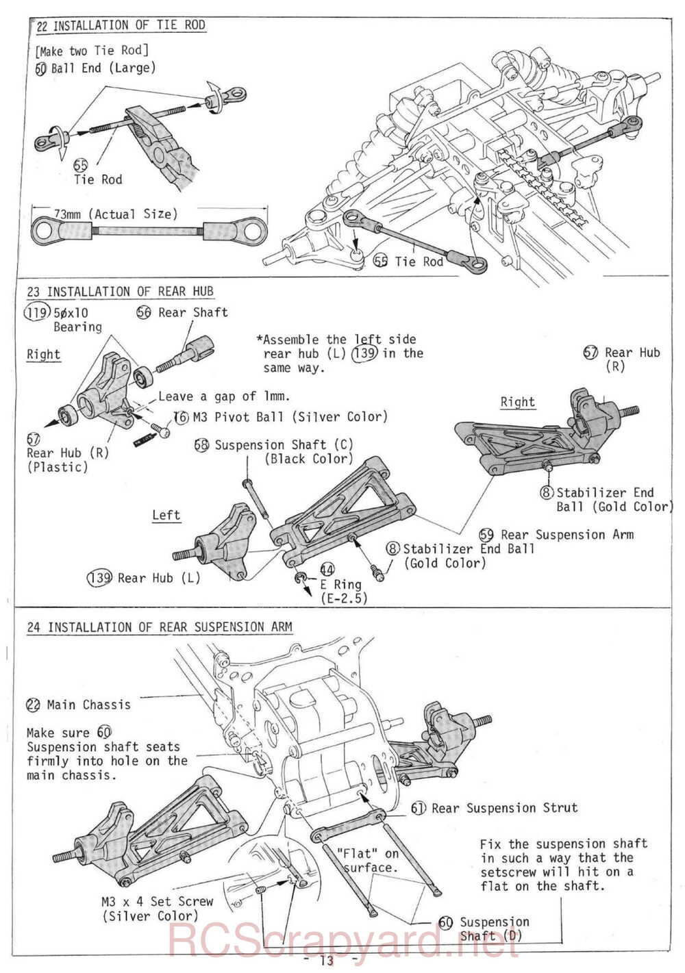 Kyosho - 3034 - Salute - V2 - Manual - Page 13