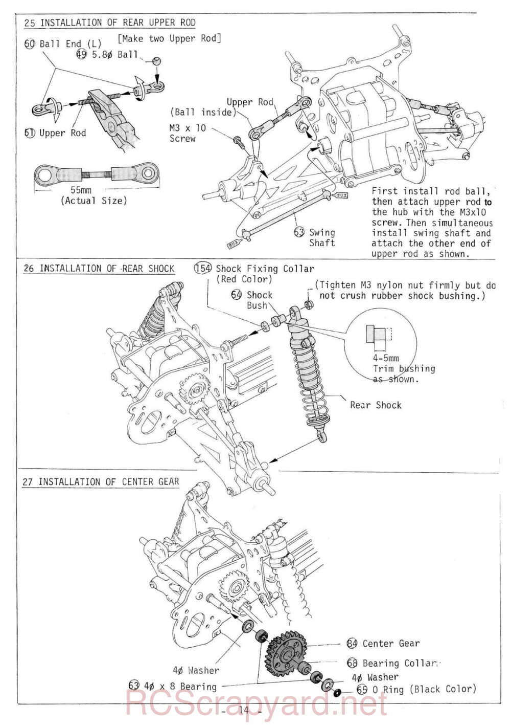 Kyosho - 3034 - Salute - V2 - Manual - Page 14