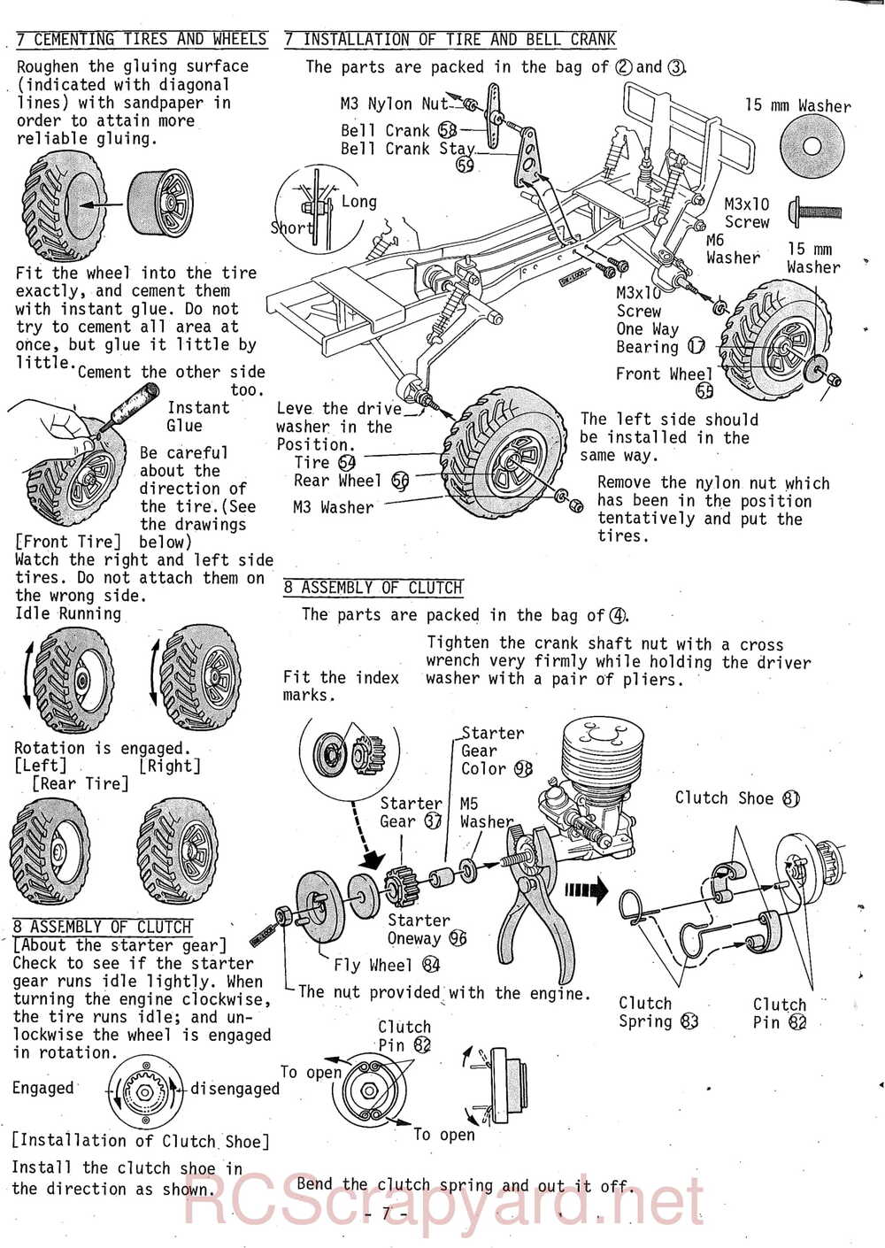 Kyosho - 3038 - Dirt-Road-10 - Datsun-4wd - Manual - Page 07