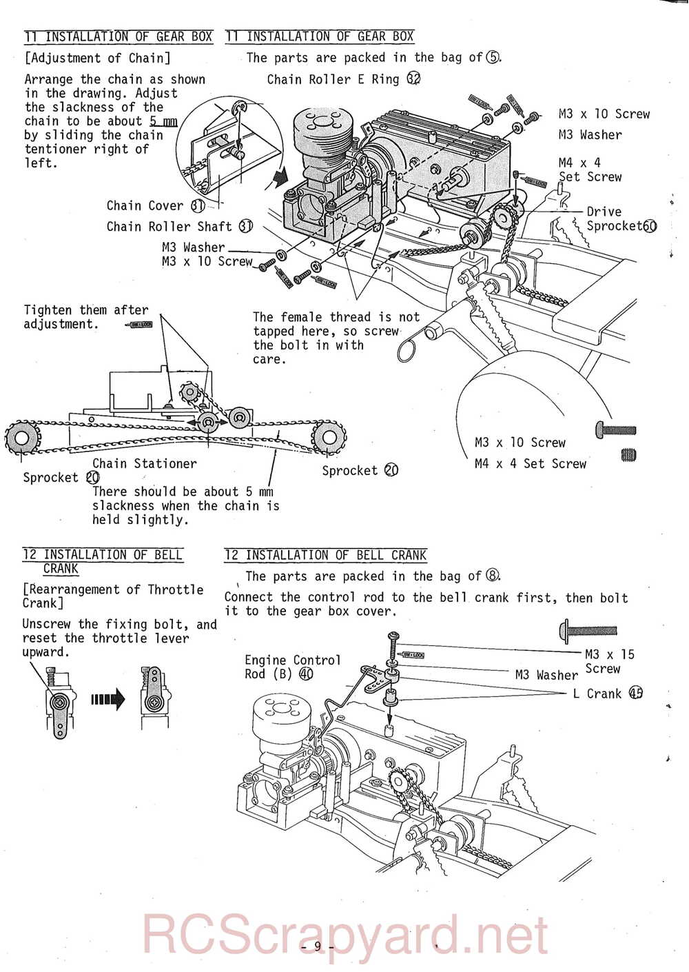 Kyosho - 3038 - Dirt-Road-10 - Datsun-4wd - Manual - Page 09