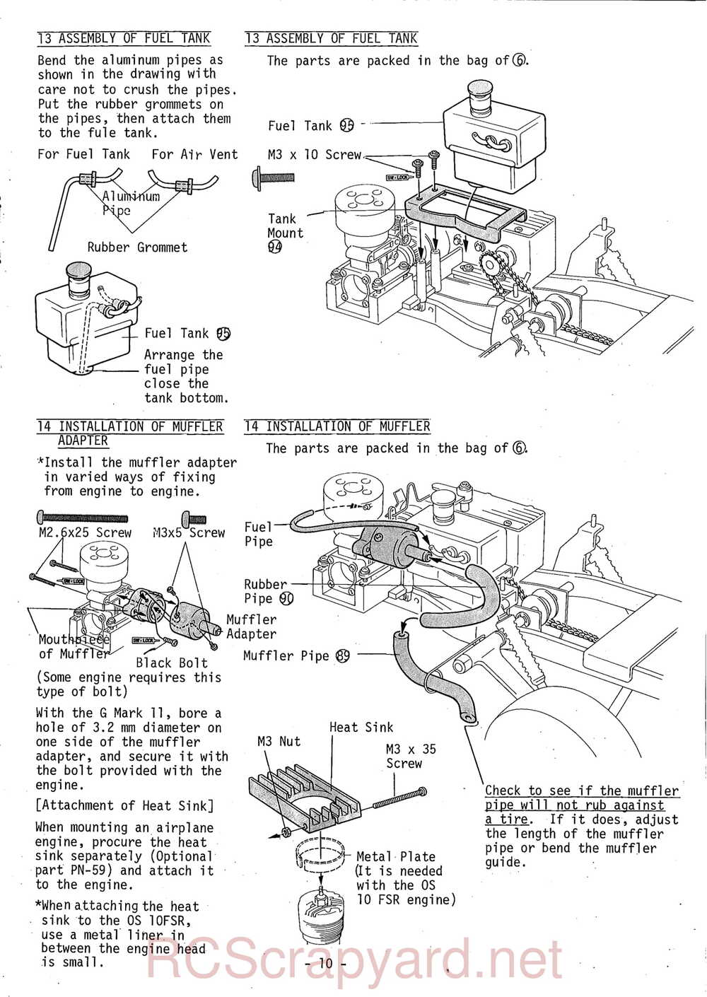 Kyosho - 3038 - Dirt-Road-10 - Datsun-4wd - Manual - Page 10