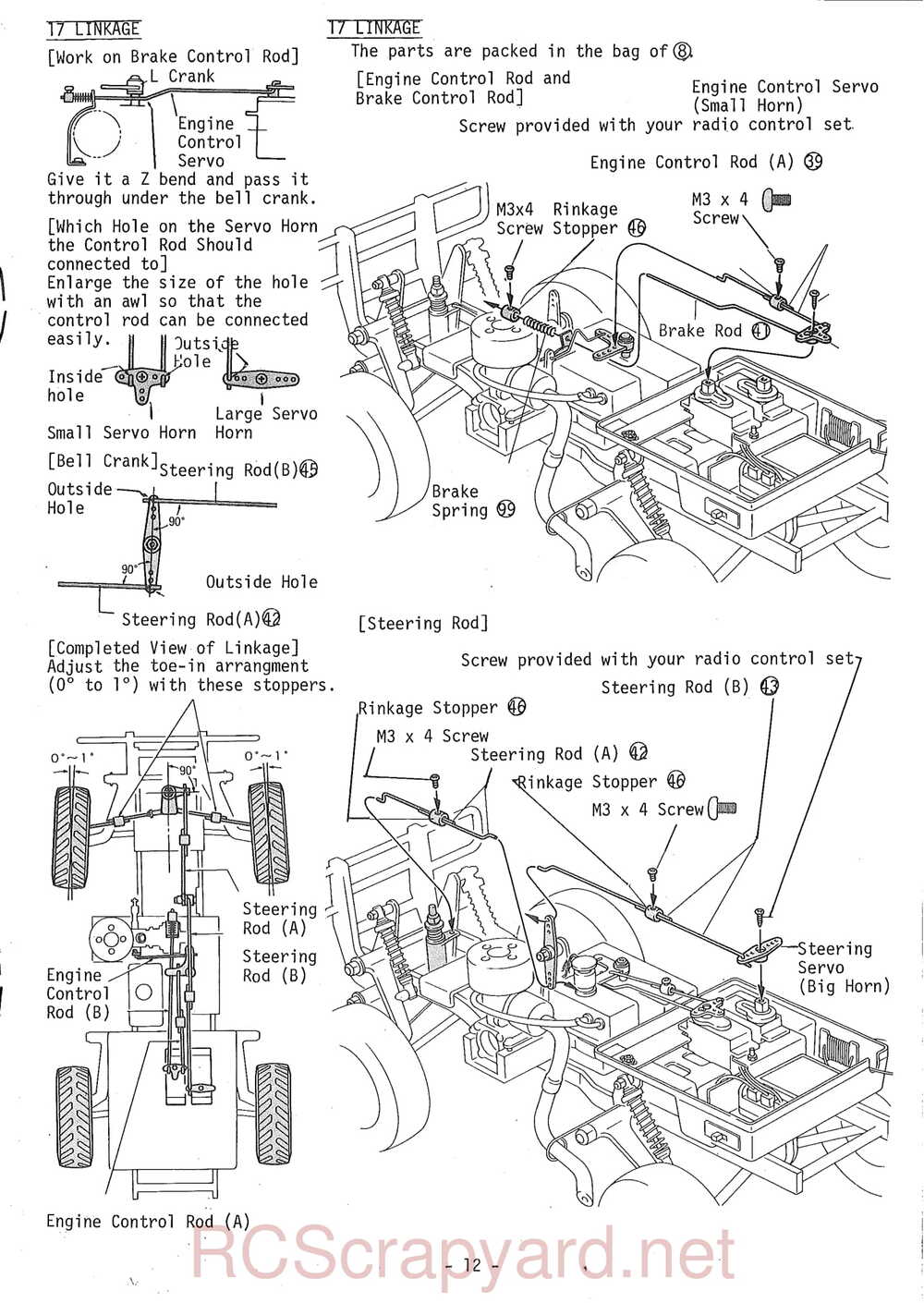 Kyosho - 3038 - Dirt-Road-10 - Datsun-4wd - Manual - Page 12