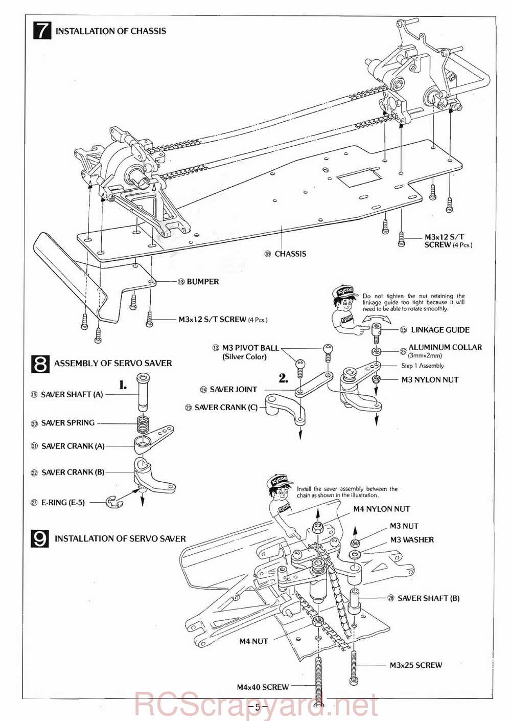 Kyosho - 3041 - Circuit-1000 - Stinger-4wd - Manual - Page 05