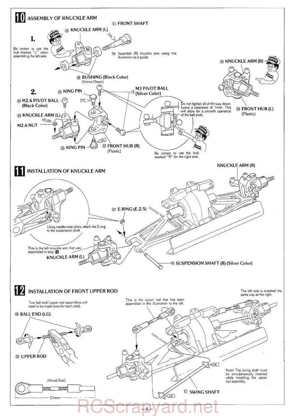 Kyosho - 3041 - Circuit-1000 - Stinger-4wd - Manual - Page 06