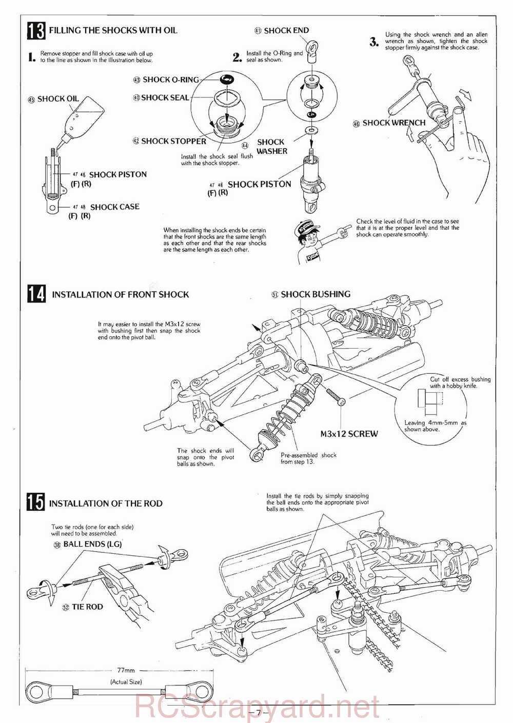 Kyosho - 3041 - Circuit-1000 - Stinger-4wd - Manual - Page 07