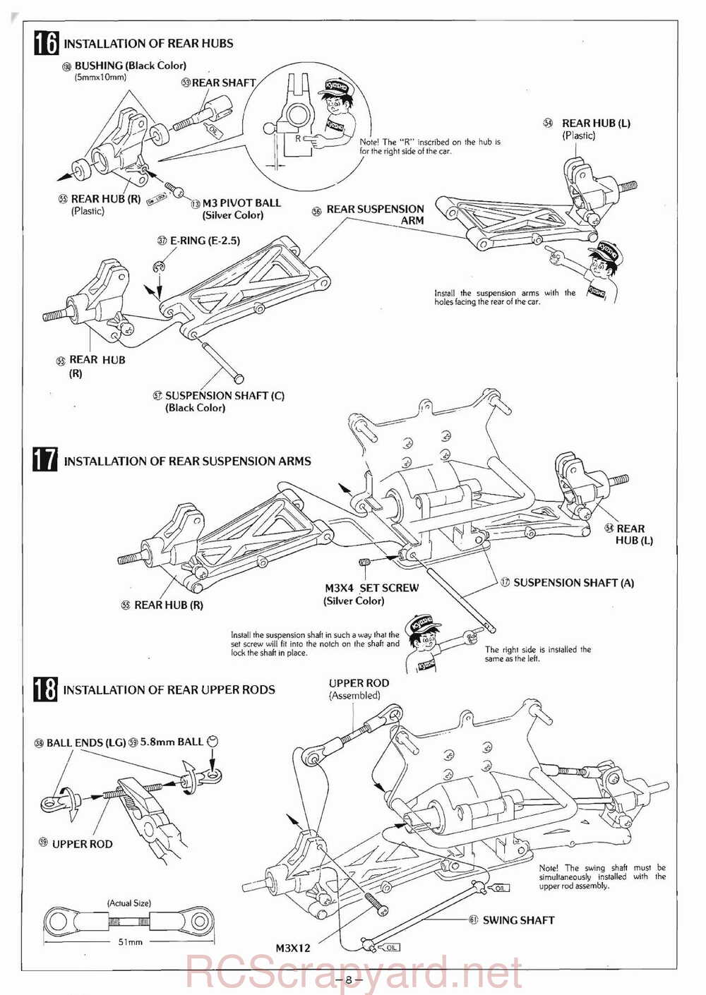 Kyosho - 3041 - Circuit-1000 - Stinger-4wd - Manual - Page 08
