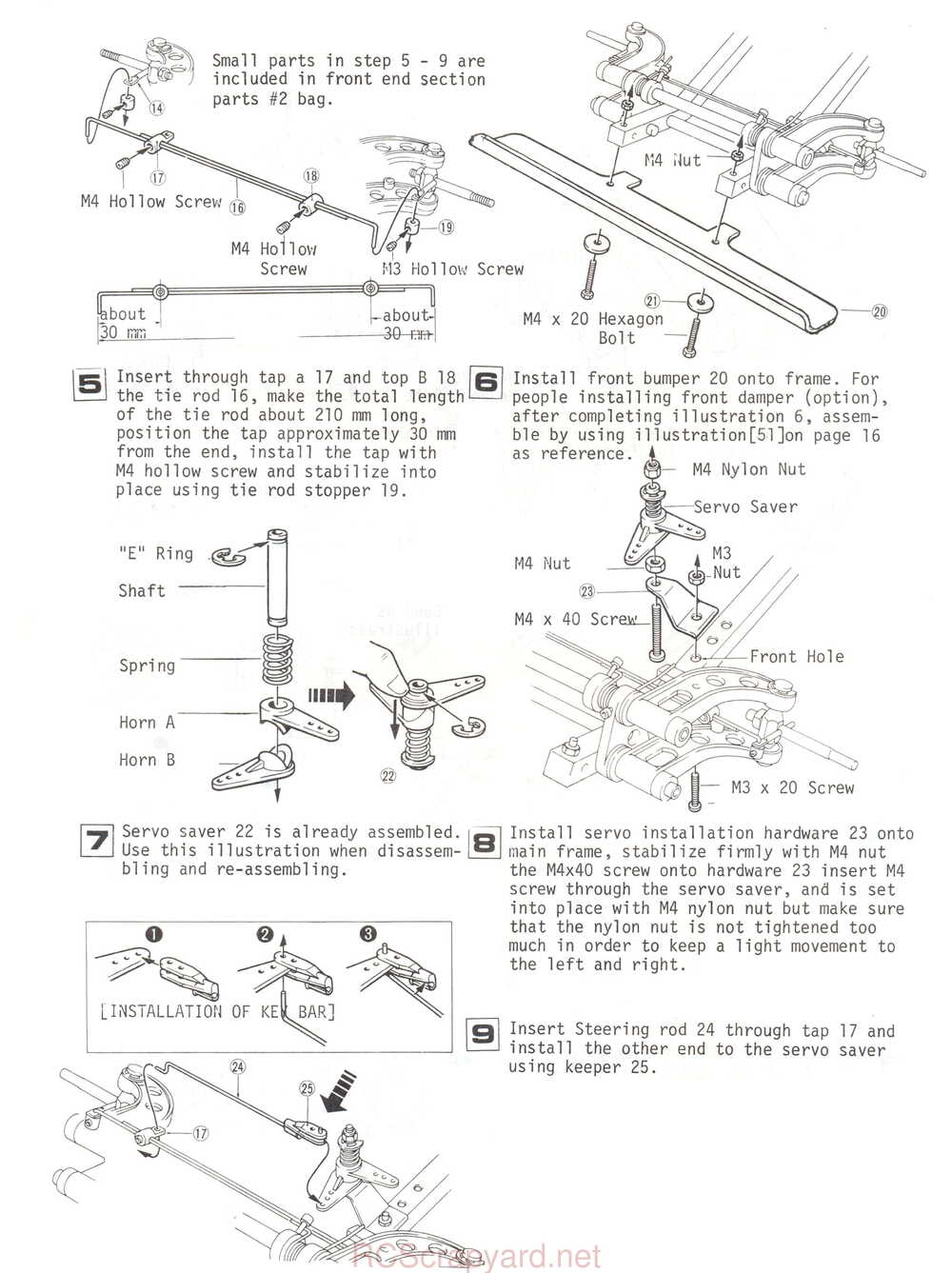 Kyosho - 3045 - Circuit-20-Extra - Racing-Baja - Manual - Page 04