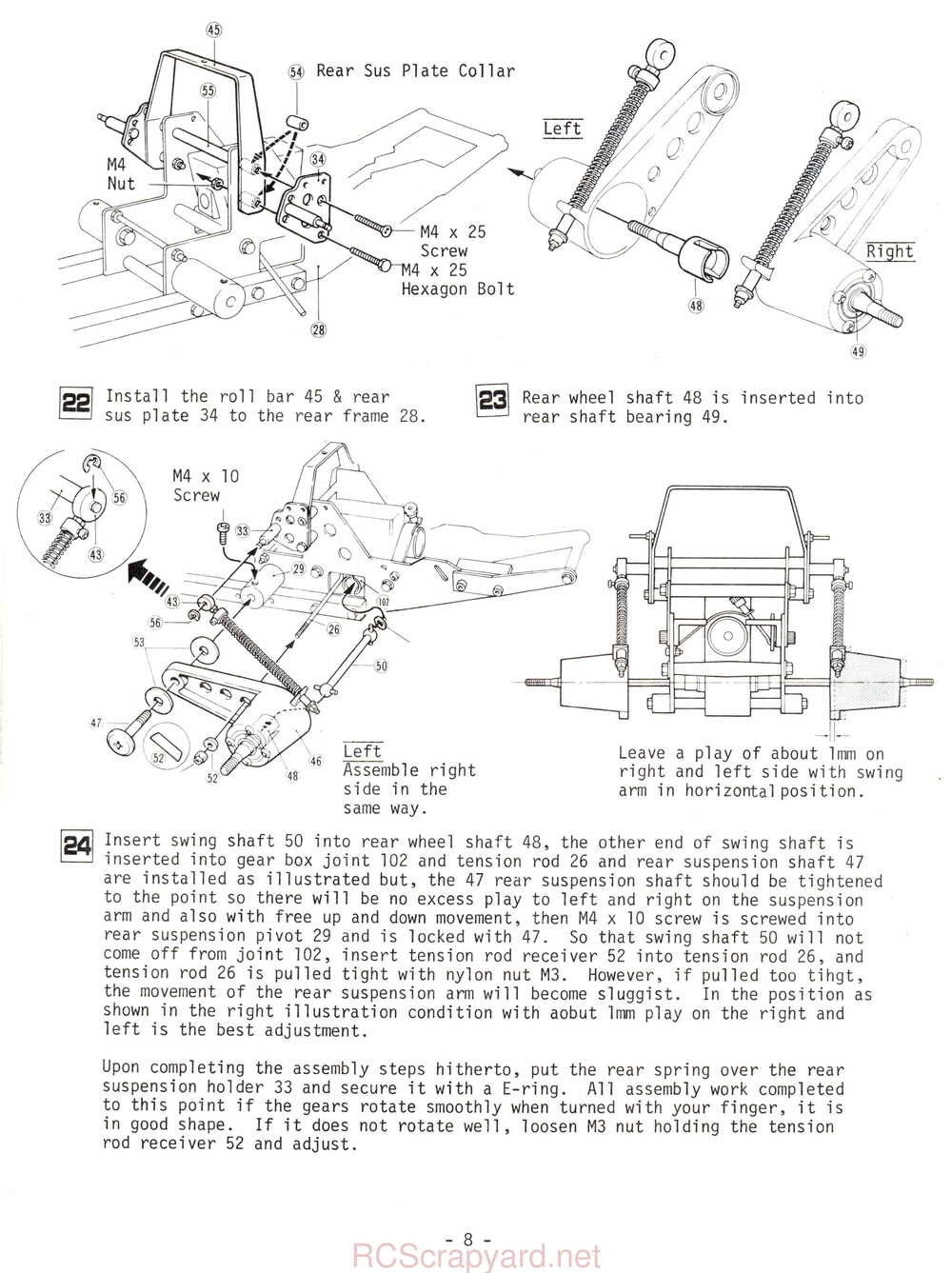 Kyosho - 3045 - Circuit-20-Extra - Racing-Baja - Manual - Page 08
