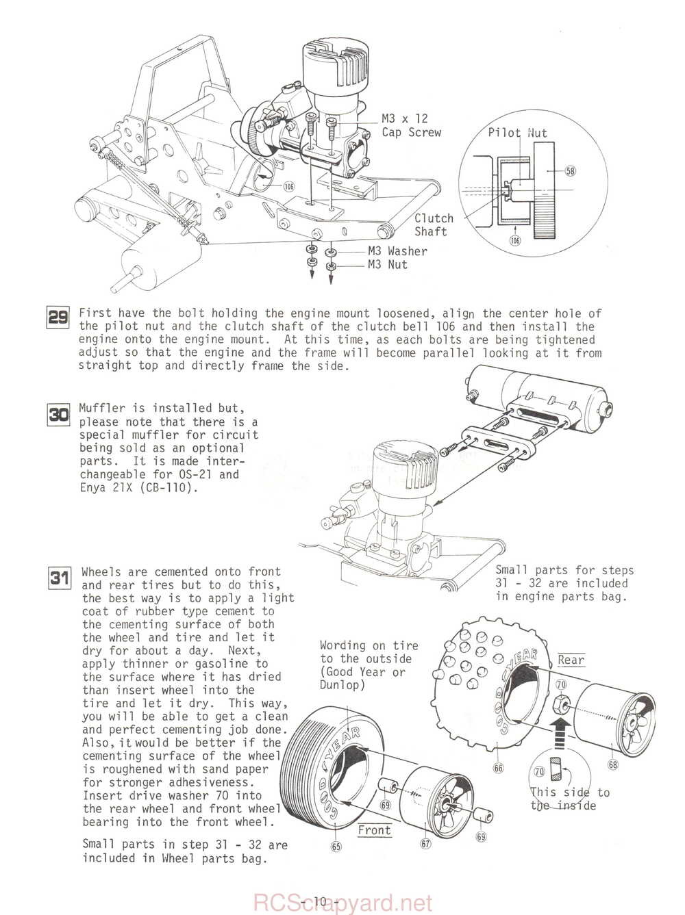 Kyosho - 3045 - Circuit-20-Extra - Racing-Baja - Manual - Page 10