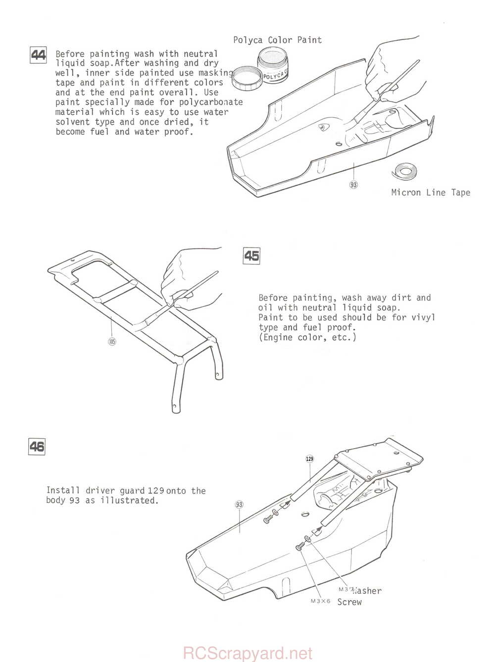 Kyosho - 3045 - Circuit-20-Extra - Racing-Baja - Manual - Page 14