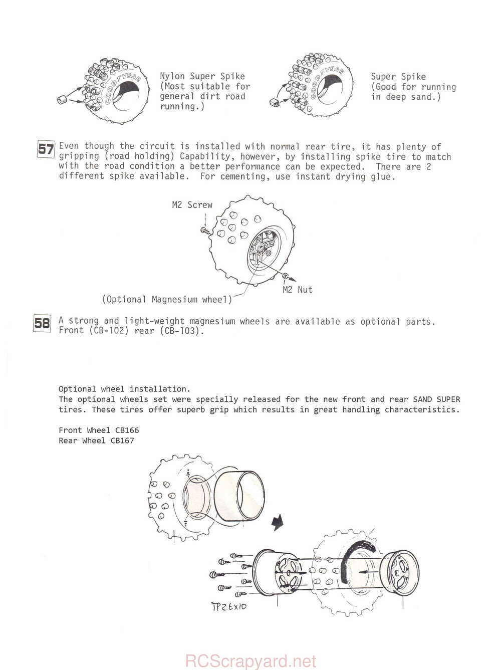 Kyosho - 3045 - Circuit-20-Extra - Racing-Baja - Manual - Page 18