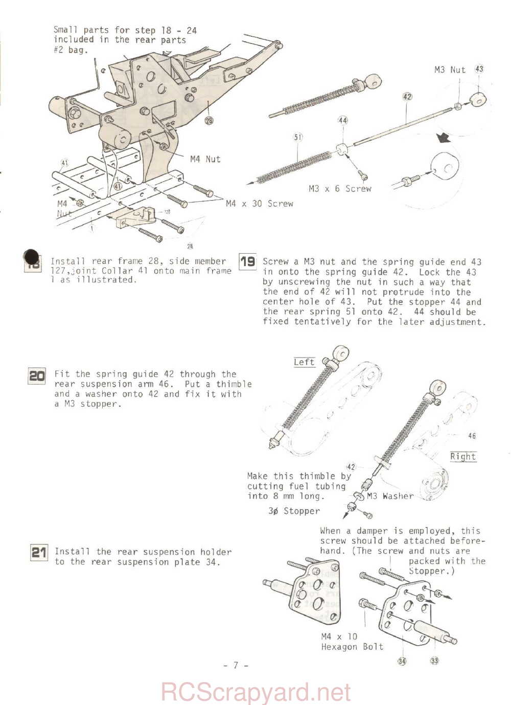 Kyosho - 3047 - Circuit-20-Extra - Rowdy-Baja - Manual - Page 07