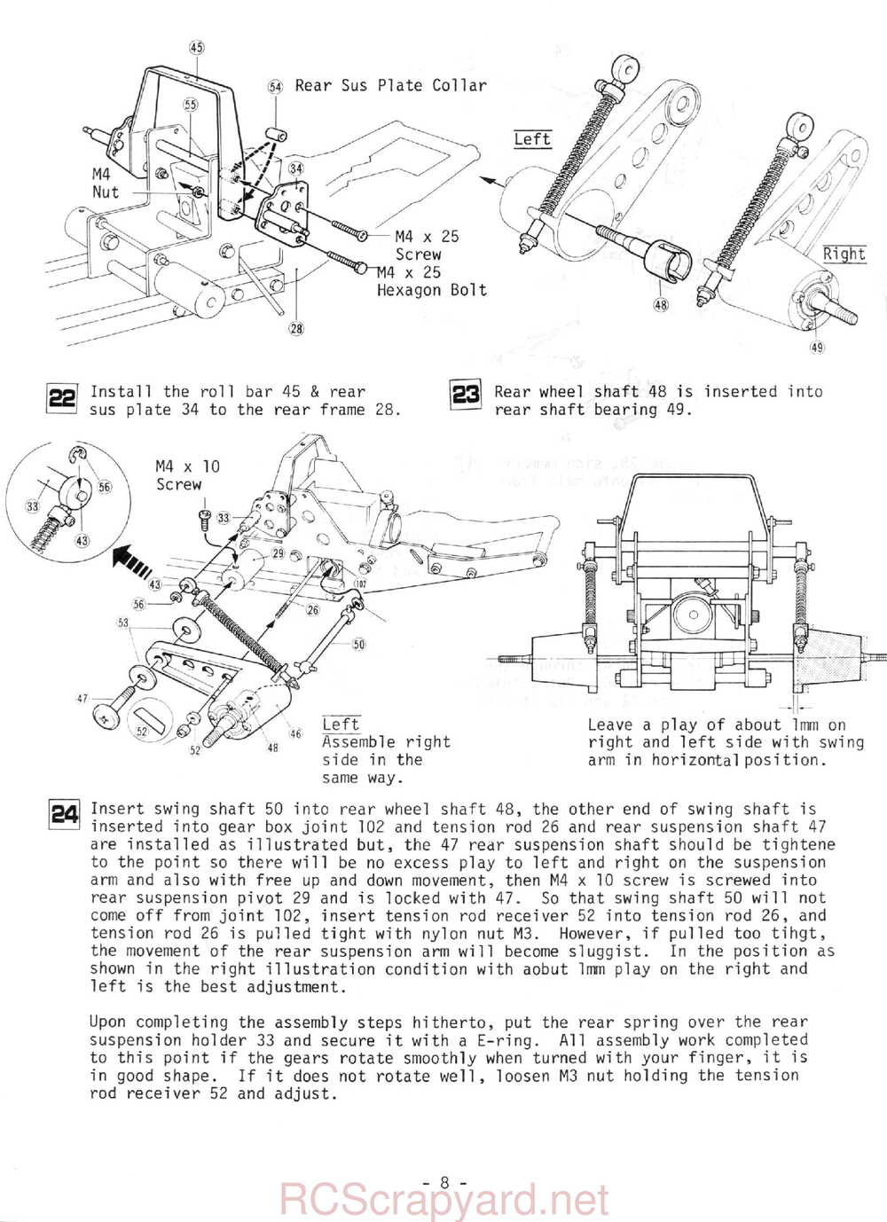 Kyosho - 3047 - Circuit-20-Extra - Rowdy-Baja - Manual - Page 08
