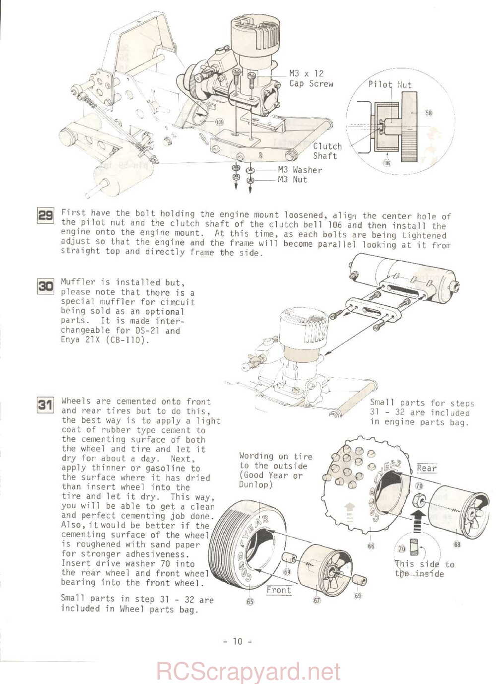 Kyosho - 3047 - Circuit-20-Extra - Rowdy-Baja - Manual - Page 10